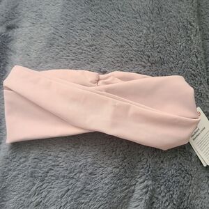 NWT Lululemon Pink Crossover Headband